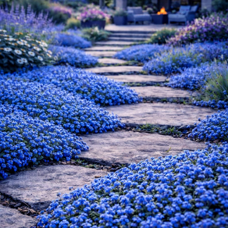 Magic Creeping Thyme seeds for planting in home gardens and rock gardens.