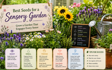  Best Seeds for a Sensory Garden | Ila Seeds