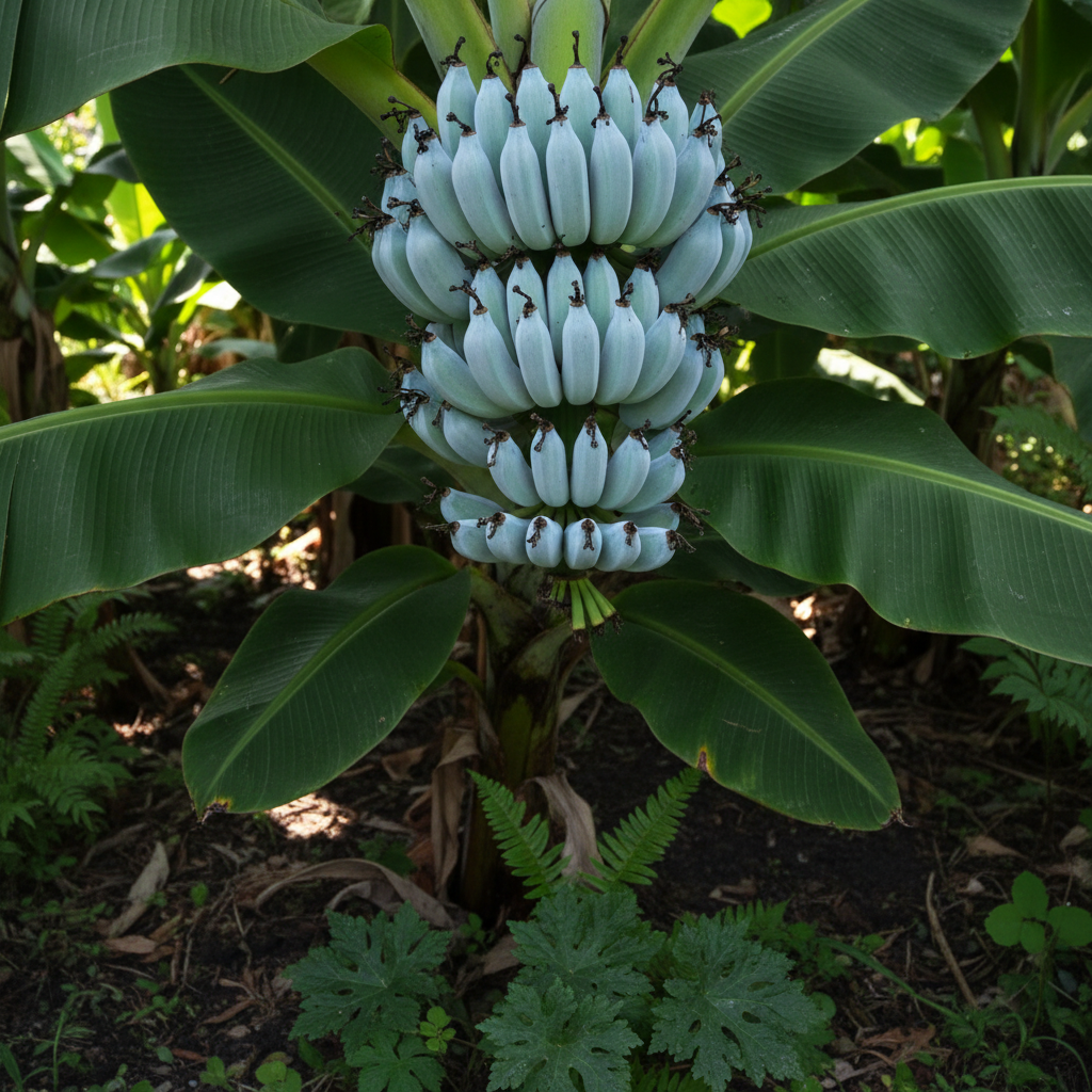 Blue Java Banana (Ice Cream Variety) Planting Seeds – Heirloom Non-GMO Fruit Seeds