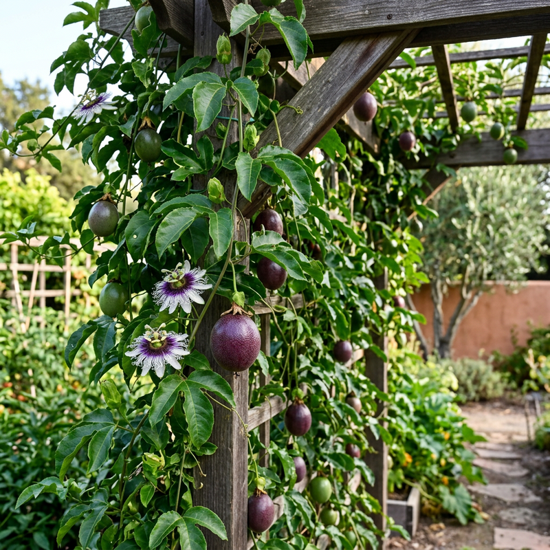 Purple Passion Fruit Seeds for Planting – Heirloom Non-GMO Garden Seeds