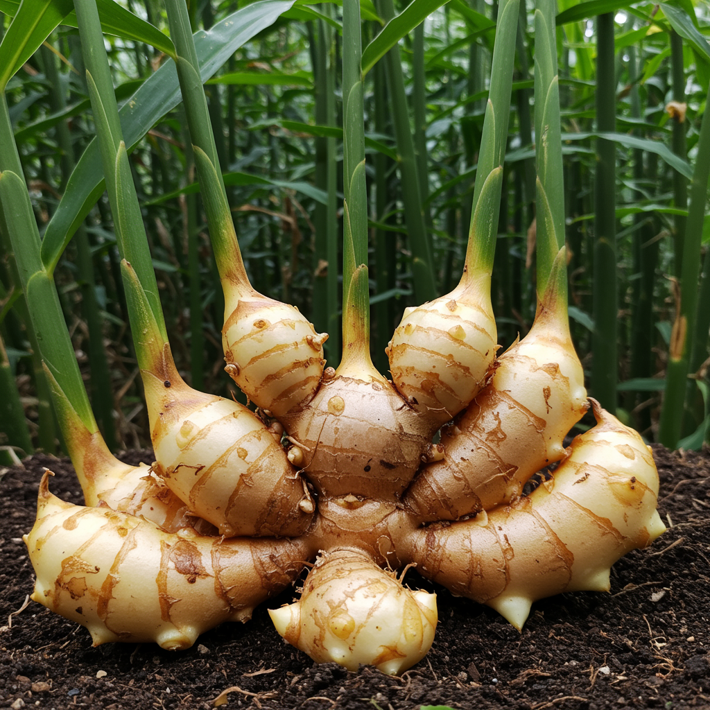 Ginger Root for Planting – Organic Non-GMO Rhizomes for Culinary and Herb Gardens