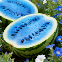 Heirloom Blue Watermelon Seeds for Planting – Organic Non-GMO with Strong Germination