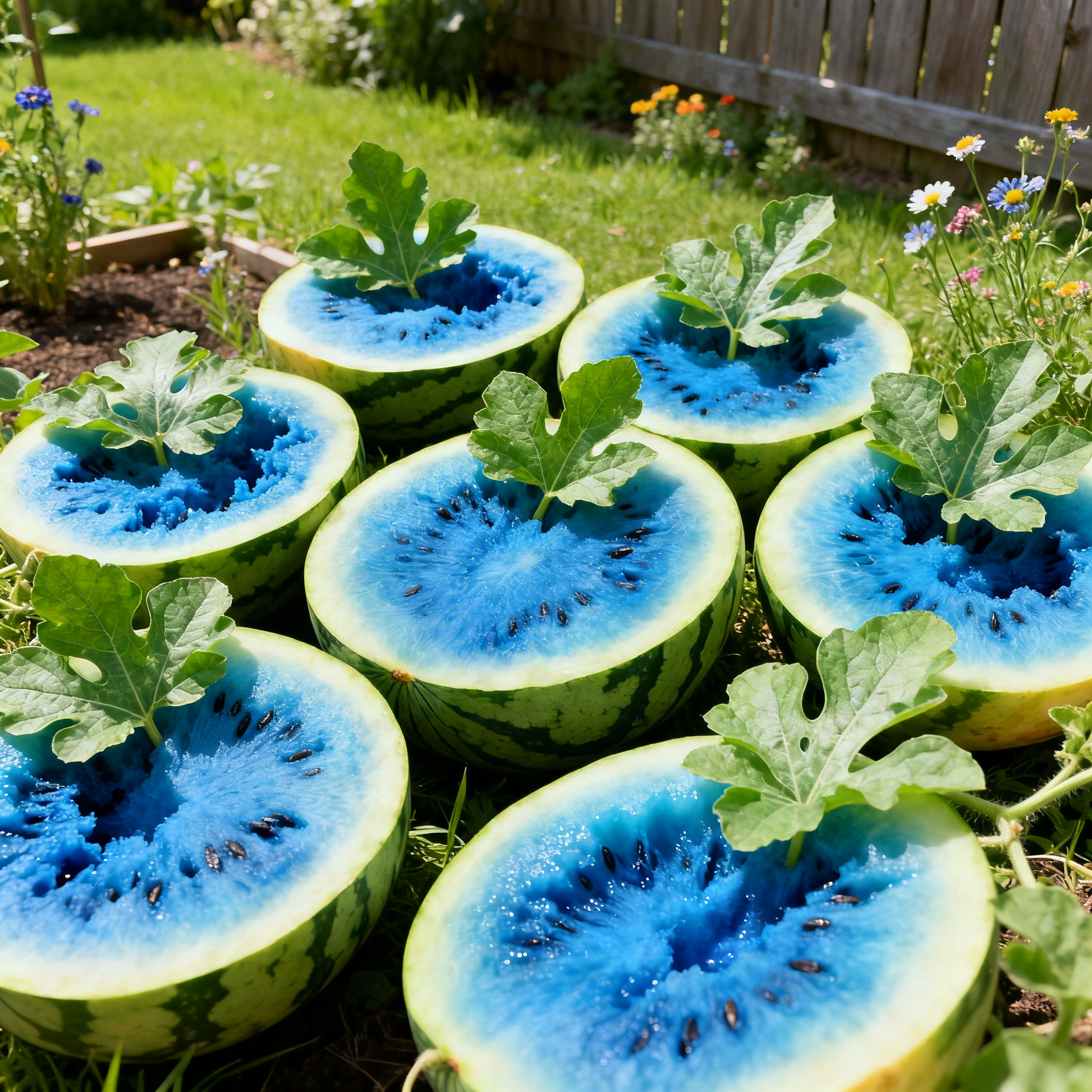 Heirloom Blue Watermelon Seeds for Planting – Organic Non-GMO with Strong Germination