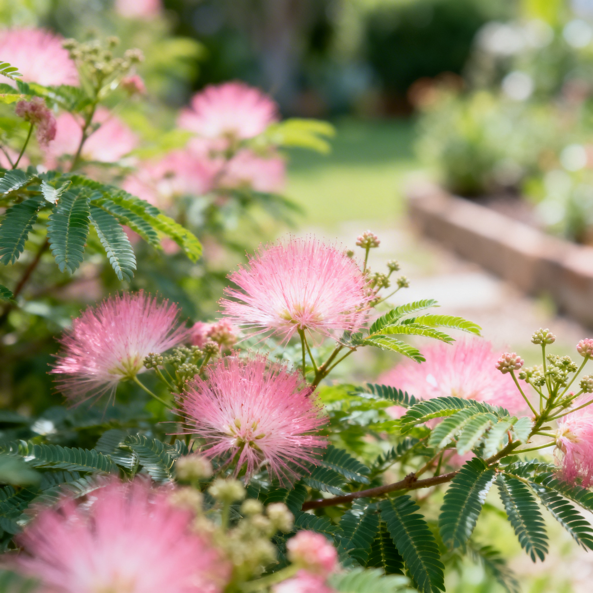 Pink Calliandra Eriophylla Seeds for Planting – Heirloom Non-GMO Garden Seeds