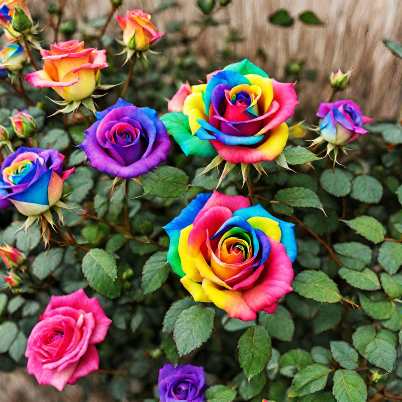 Rose Flower Seeds for Planting – Heirloom, Non-GMO Seeds for Colorful Garden Blooms