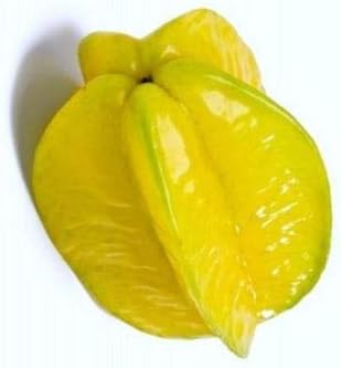 Yellow Carambola Fruit Seeds - 3pcs, Tropical Starfruit Trees for Your Yard 100 Pcs pcs