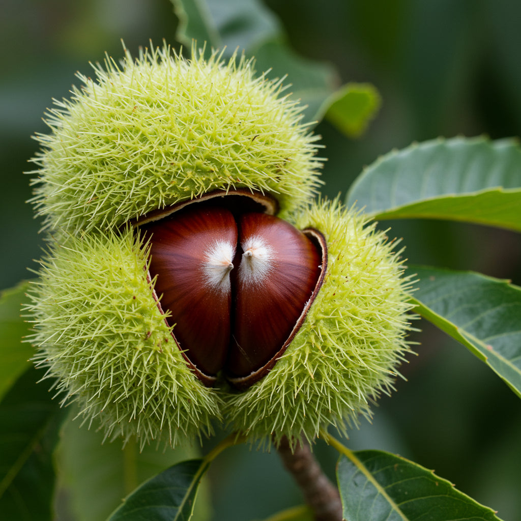 Chinquapin Chestnut Tree Planting Seeds – Organic Heirloom Non-GMO Variety
