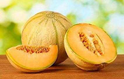 Honey Melon Fruit Seeds - Sweet, Fragrant Melon for Summer Gardens 100 Pcs pcs