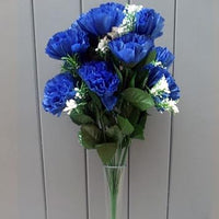 Deep Blue Carnation Flower Seeds – Heirloom, Non-GMO Flower Seeds for Planting