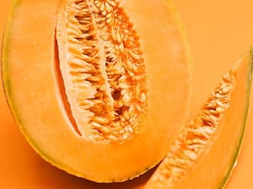 LOUPE Melon Fruit Seeds, Sweet Melon Variety for Home Gardens 100 Pcs pcs