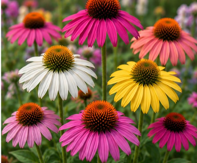 Coneflower Seeds Heirloom Non GMO Planting - 100 pcs