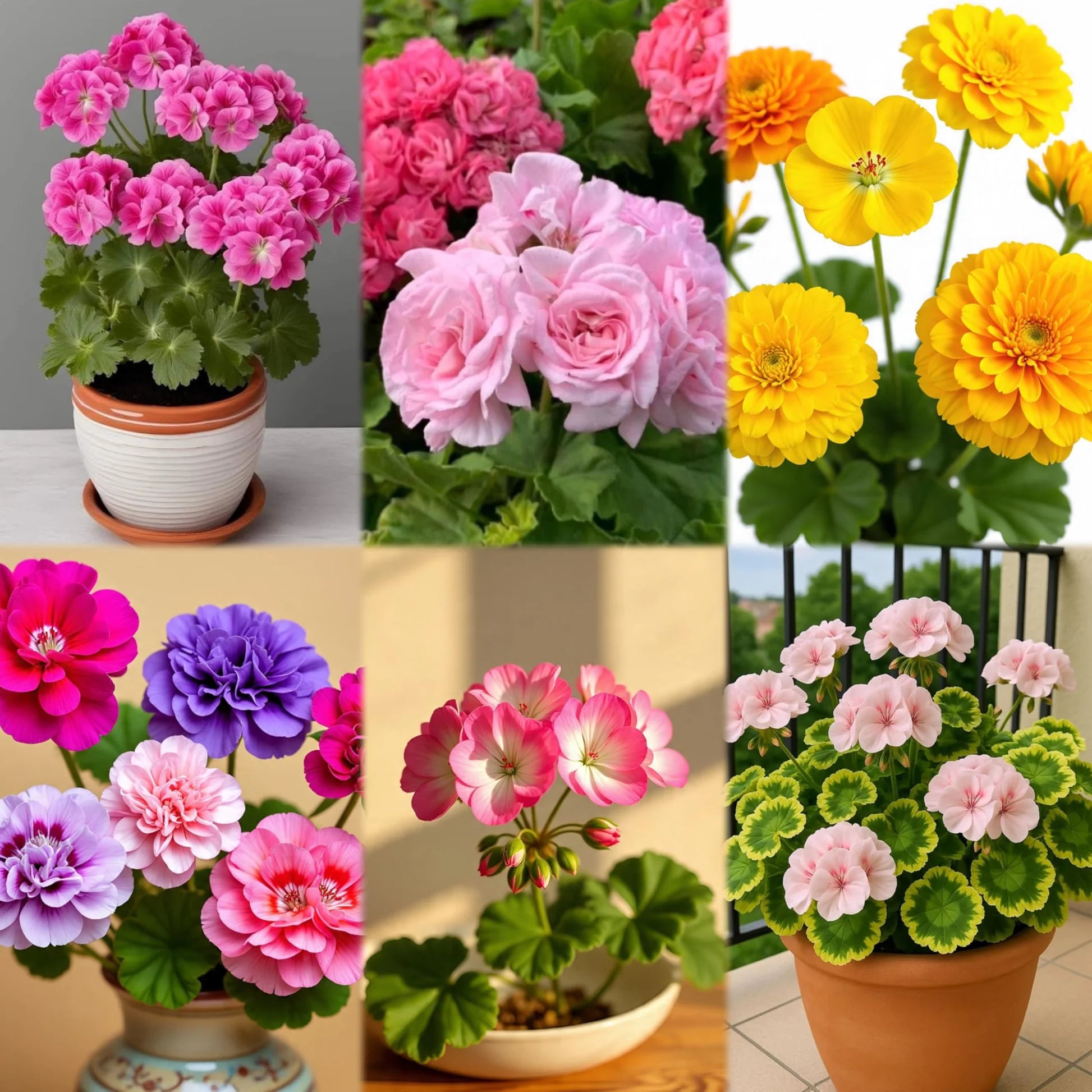 Mixed Climbing Geranium Flower Seeds