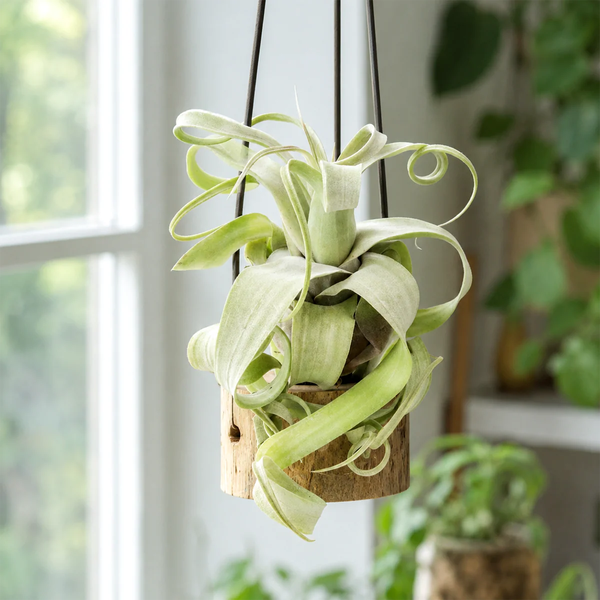 Heirloom Non-GMO Green Tillandsia Streptophylla Seeds for Garden Planting – Unique Plant Variety