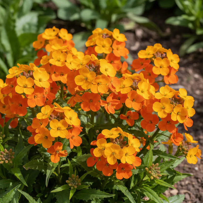 Heirloom Non-GMO Wallflower Seeds for Planting – Fragrant Spring Blooms for Pollinator Gardens