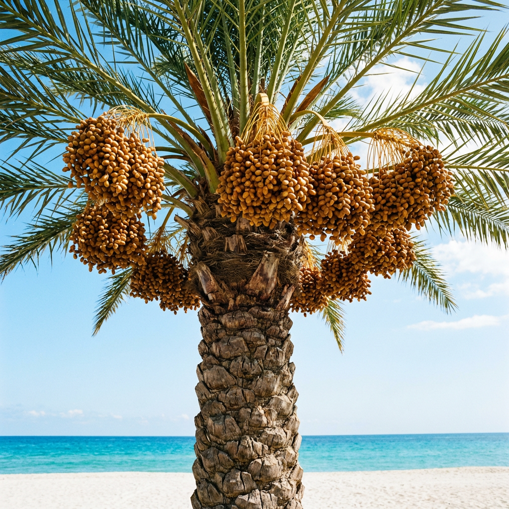 Medjool Date Palm Planting Seeds – Natural Heirloom Garden Seeds for Sweet Fruit Tree Cultivation
