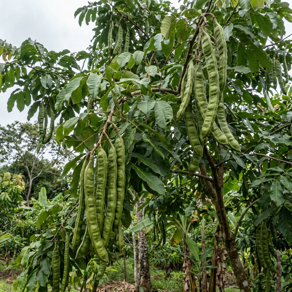 Tropical Ice Cream Bean Seeds for Planting – Inga Edulis Heirloom Fruit Tree Seeds