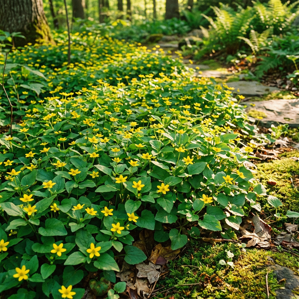 Chrysogonum Virginianum Flower Seeds for planting – Heirloom, Non-GMO, Easy to Grow Perennial Seeds