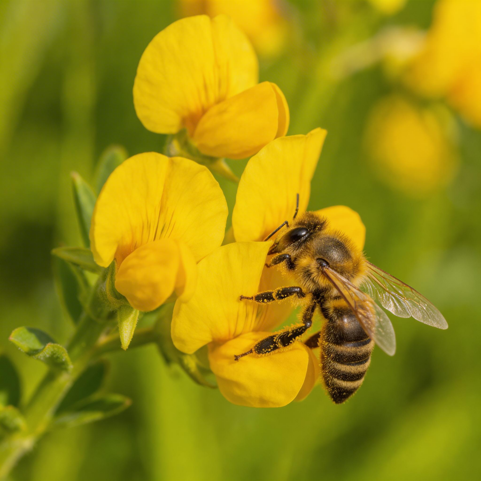 Yellow Rattle Wildflower Seeds – Heirloom, Non-GMO Seeds for Meadow Planting and Pollinator-Friendly Gardens