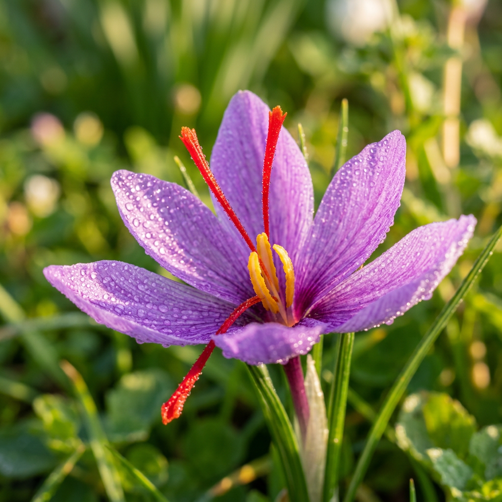 Heirloom Crocus Sativus Seeds for Planting – Non-GMO Saffron Flower Seeds for Garden Cultivation
