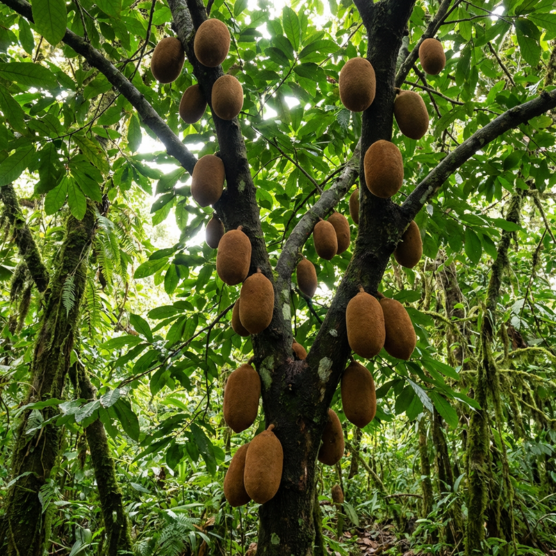 Cupuacu Theobroma Seeds for Planting – Heirloom Non-GMO Tropical Fruit Tree Seeds for Home Gardening