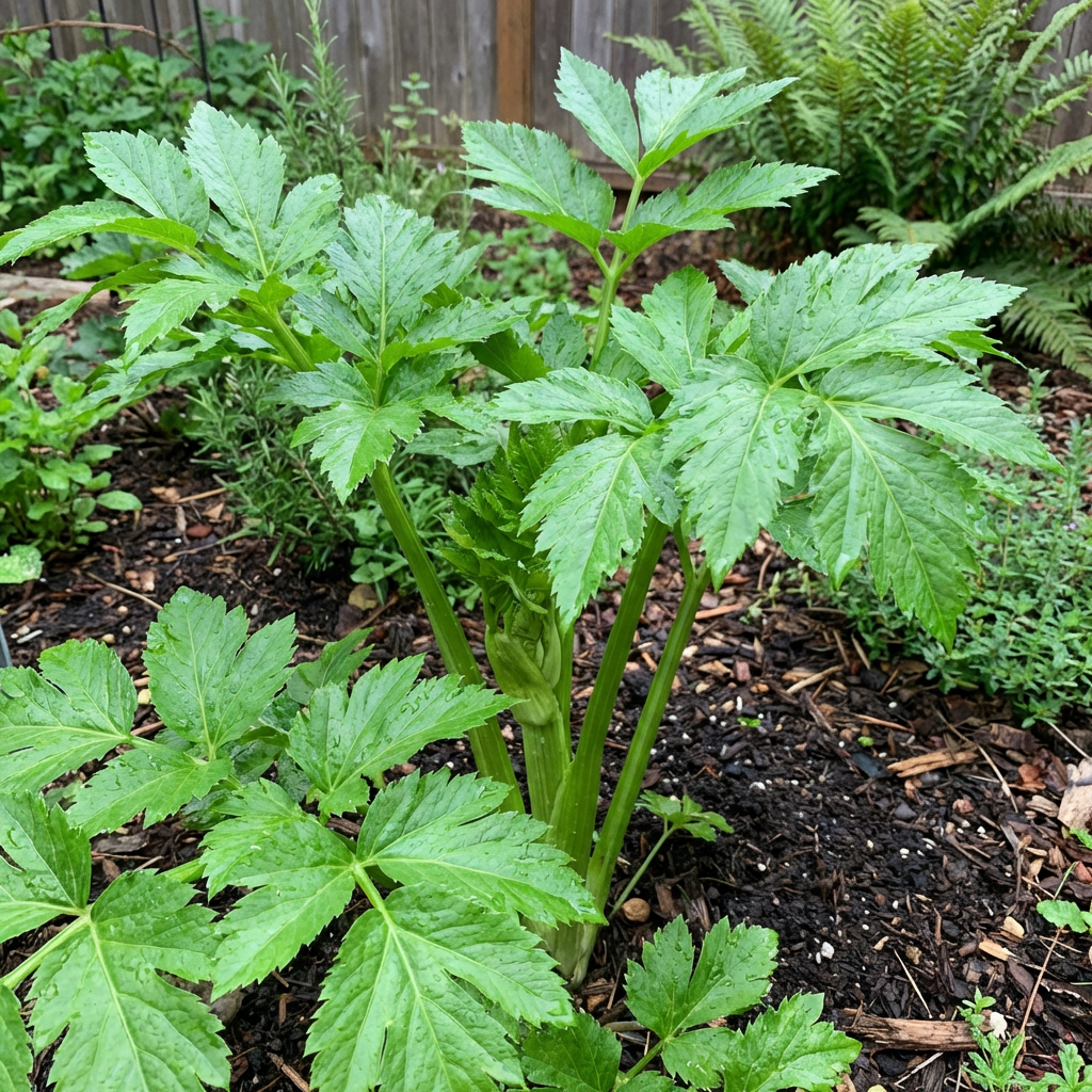 Ashitaba Japanese Green Vegetable Seeds for Garden Planting