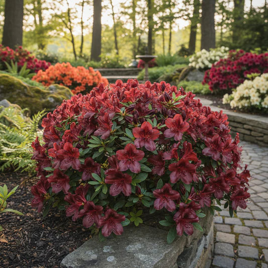 Heirloom Non-GMO Chocolate Azalea Flower Seeds for Planting – Unique Ornamental Shrub Seeds
