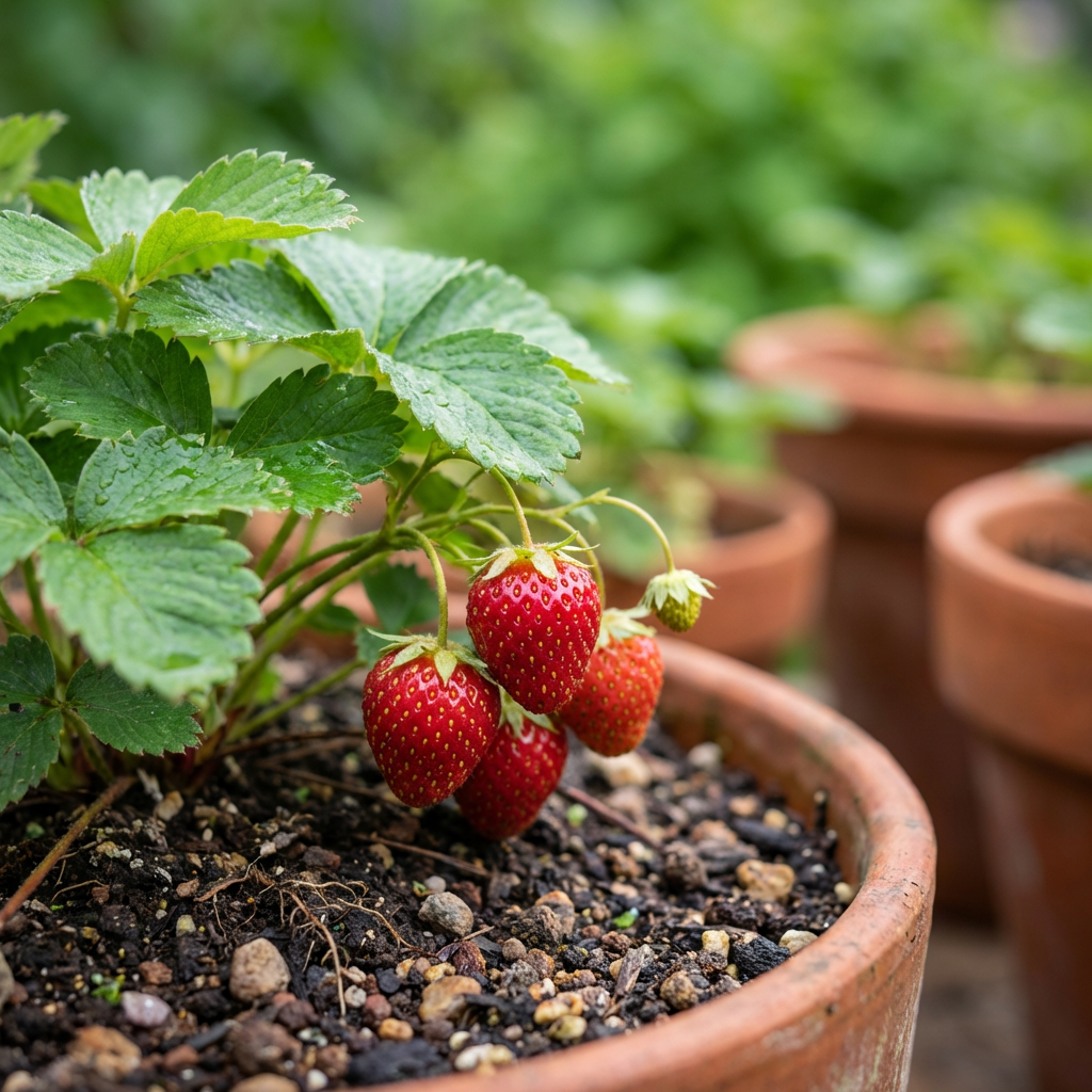 Albion Strawberry Planting Seeds – Heirloom Garden Variety, Sweet Berries, Reliable Germination