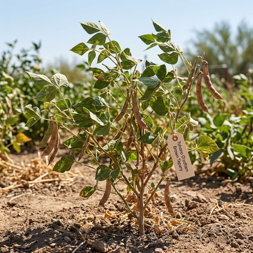 Non-GMO Brown Tepary Bean Seeds – Heirloom Variety for Garden Planting