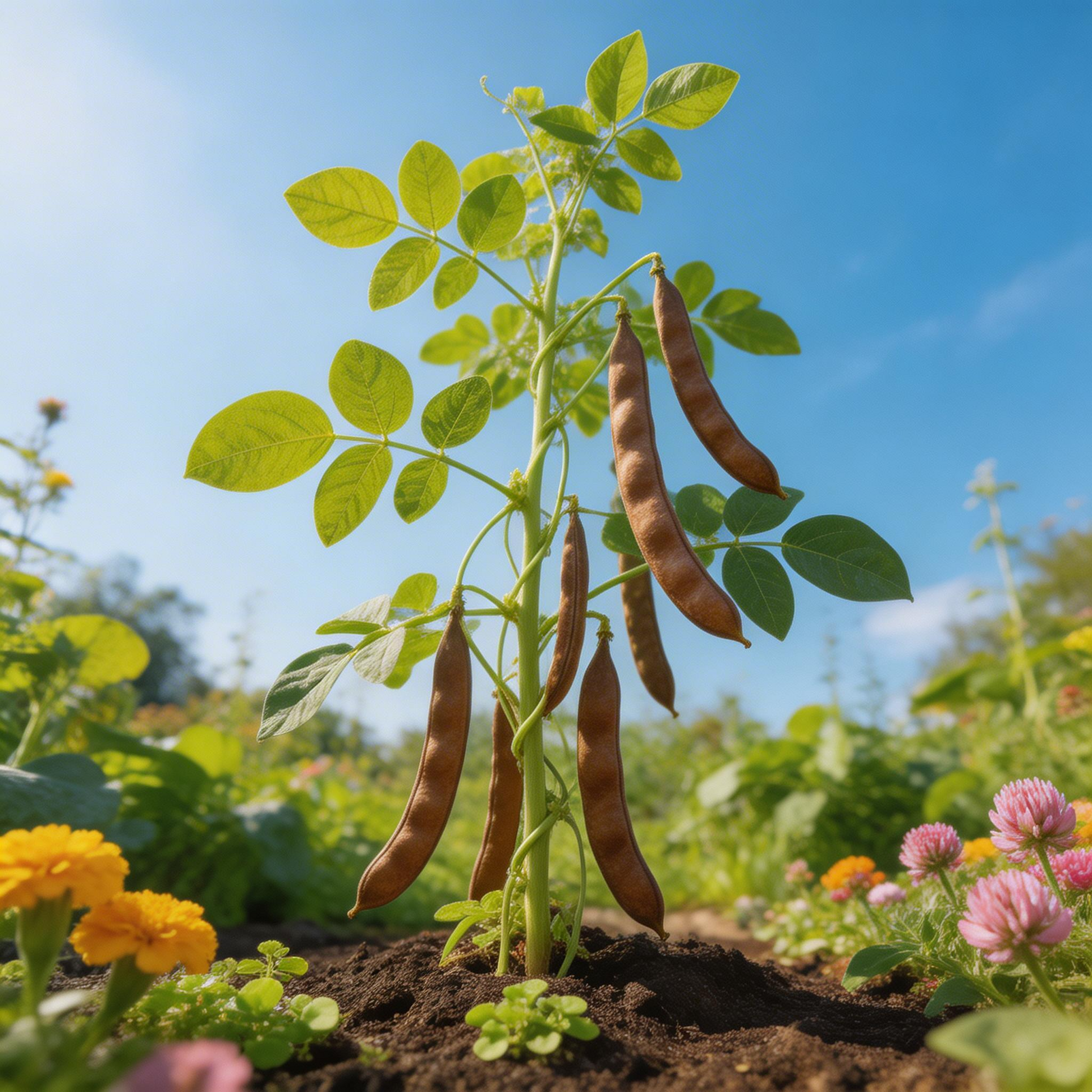 Non-GMO Brown Tepary Bean Seeds – Heirloom Variety for Garden Planting