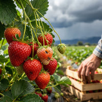 Strawberry Albion Seeds for Garden Planting – Sweet Flavor, Heirloom Type, High Germination Rate