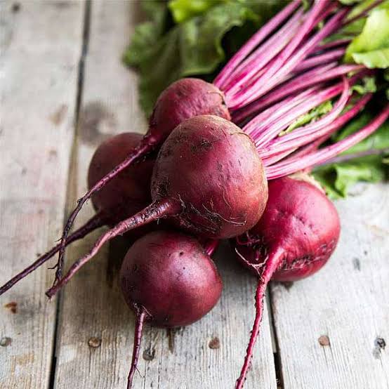 Mixed selection beetroot seeds for planting in a vegetable garden
