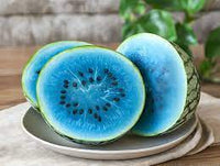 Sky Blue Watermelon Fruit Seed for Planting - Easy to Grow & High-Yielding Variety