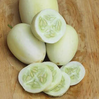 Dragon's Egg Cucumber Seeds for Home Garden Planting | Heirloom Non-GMO