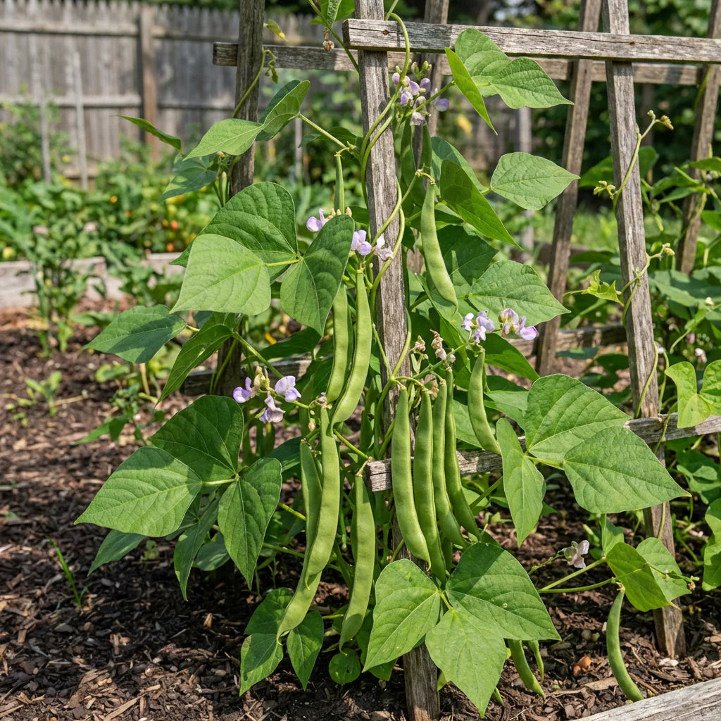 Missouri Wonder Pole Bean seeds for planting in home gardens.